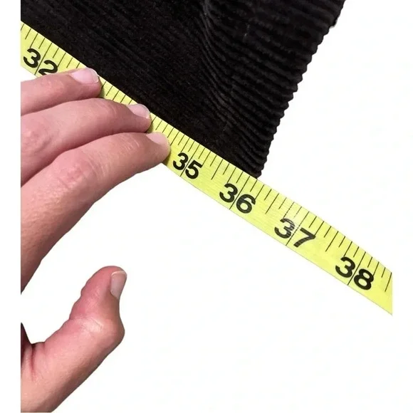 Eddie Bauer Men’s Dark Brown Pleated Corduroy Slacks Size 36x36 NWOT Perfect - Picture 4 of 7